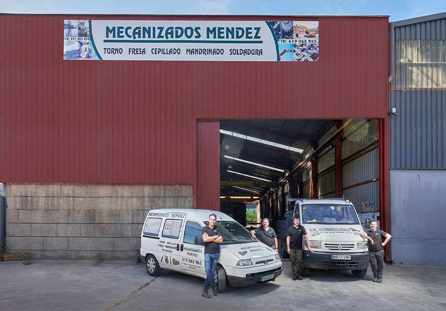 Fachada Instalaciones de Mecanizados Méndez