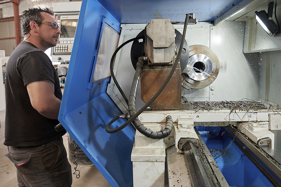 Proceso de fabricación mediante CNC