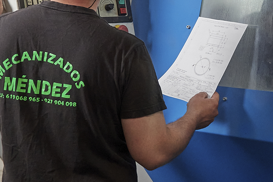 Pasos en el proceso de fabricación